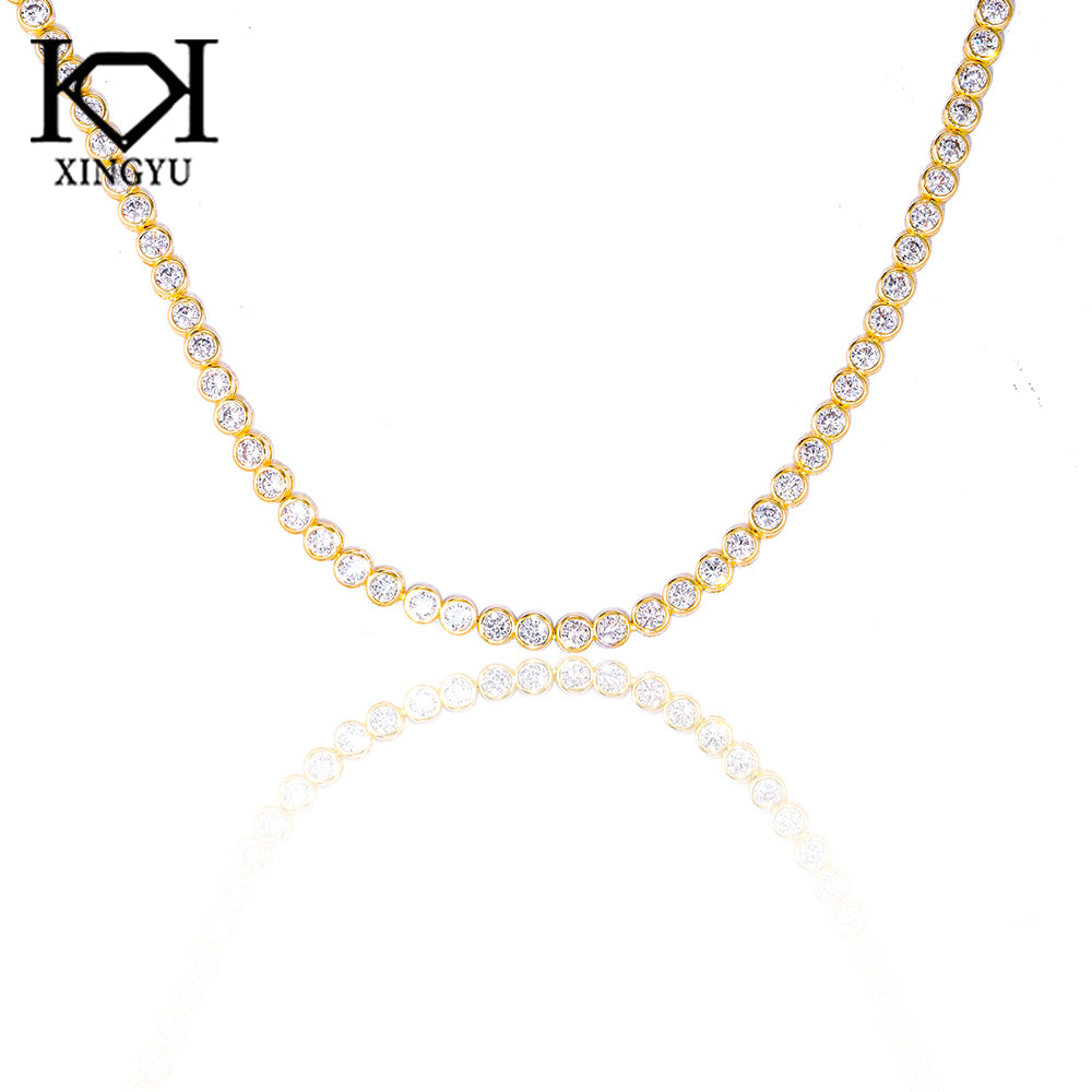 Colar Riviera Zirconias redondas DCG1067