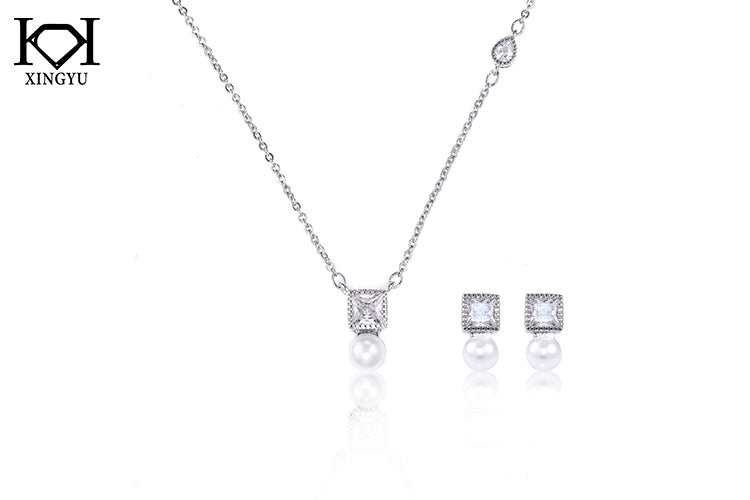 Conjunto perola Shell iluminado DCG0940