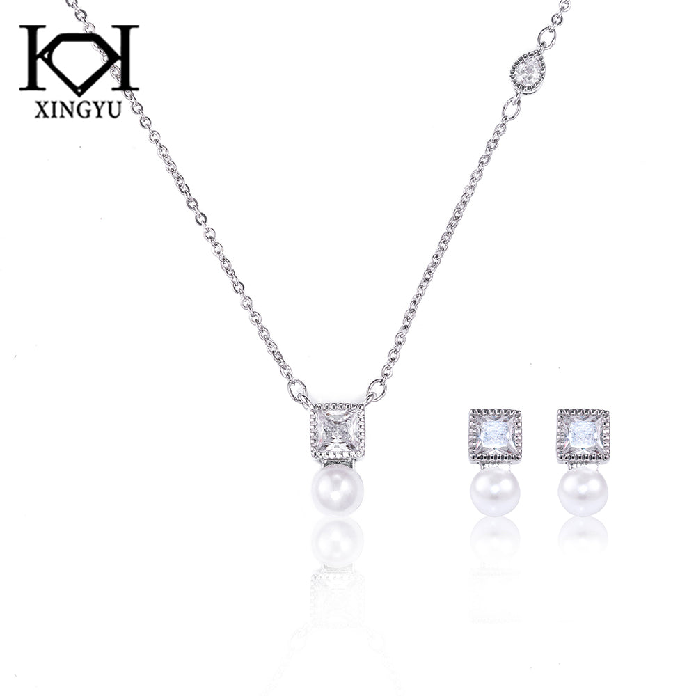 Conjunto perola Shell iluminado DCG0940