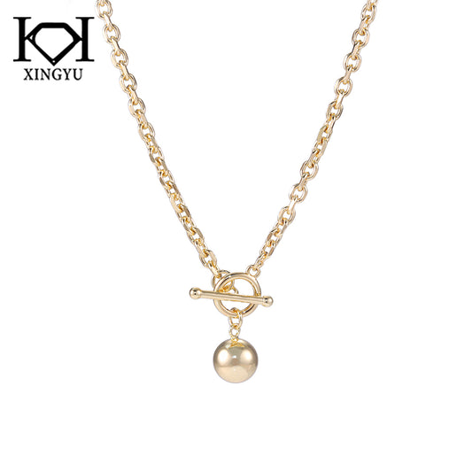 Colar Esfera Lisa Inspiracao DCG0692