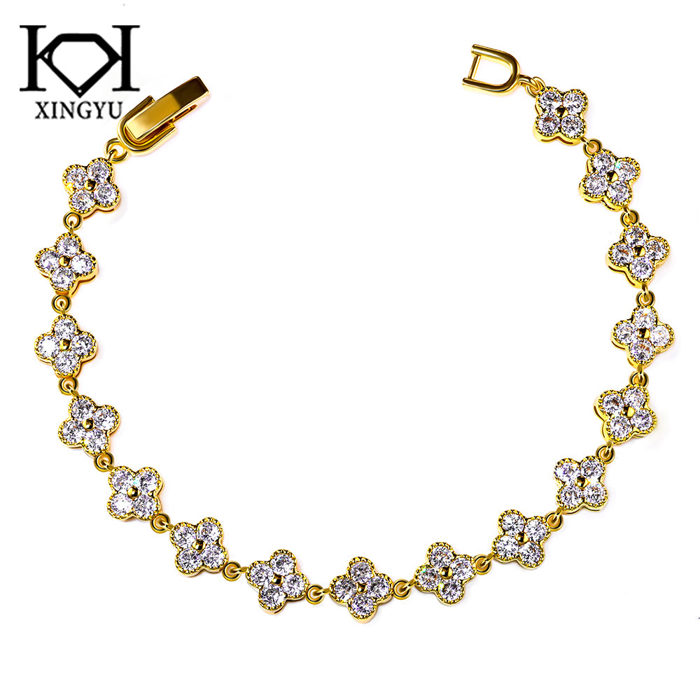 Pulseira Riviera Flowers colors 17 cm  DCG0827