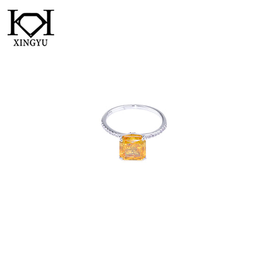 Anel dos Sonhos  Lab Grown ice Yellow DCG0847