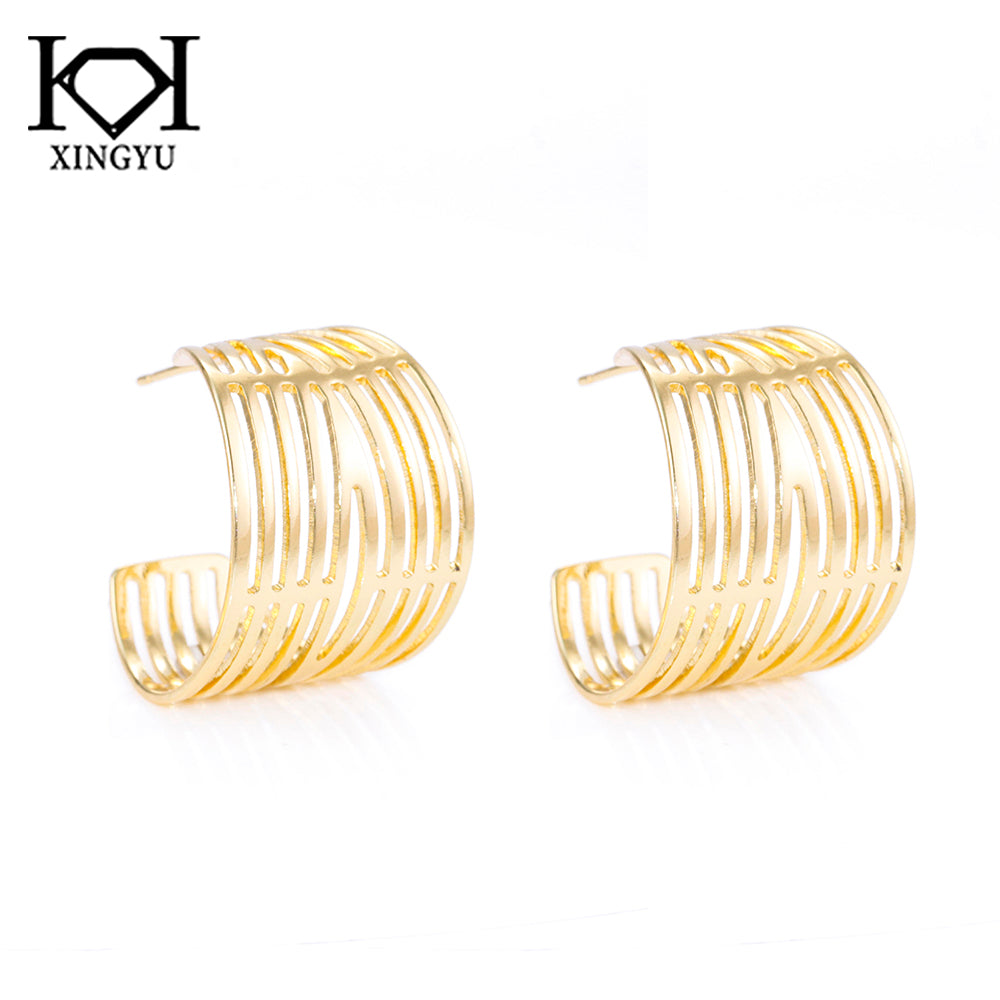 Brincos Argolas Linhas finas DCG0910