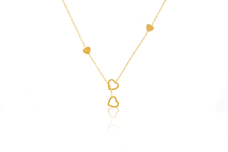 Colar de corações DCG1052