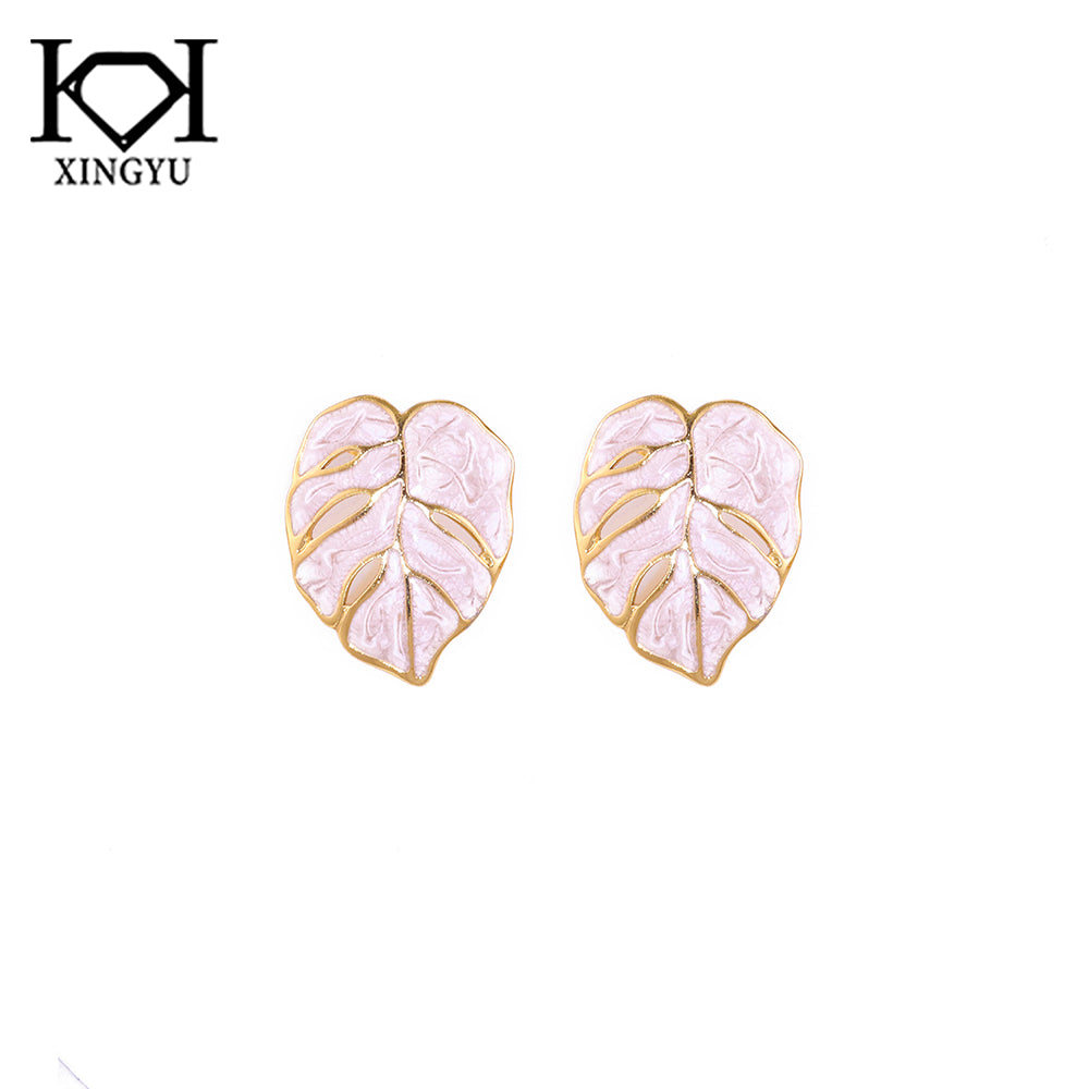 Brincos Folhas ECG0071