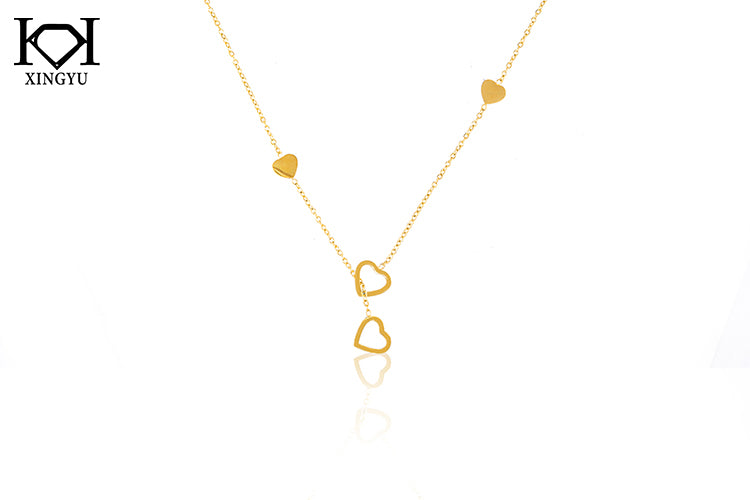 Colar de corações DCG1052