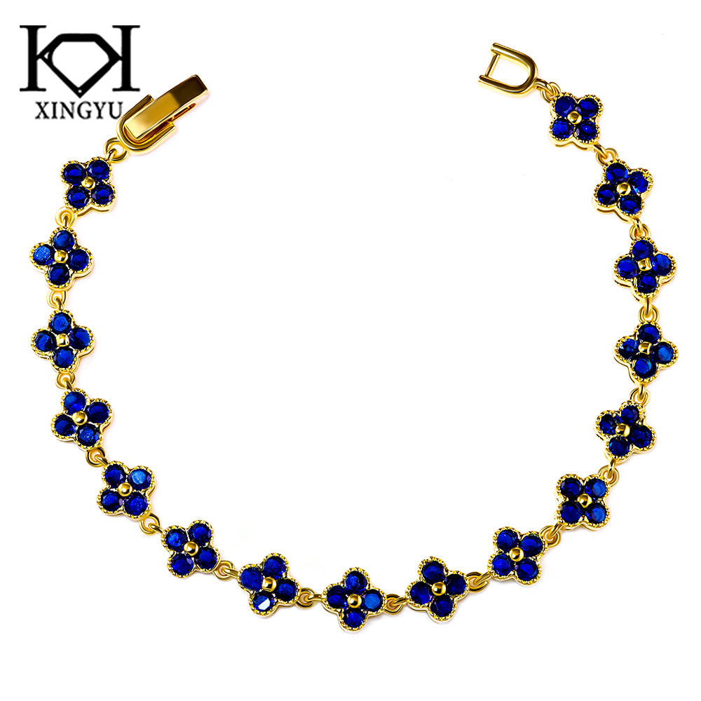 Pulseira Riviera Flowers colors 17 cm  DCG0827