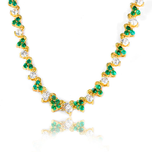 Colar Riviera luxo YE0019