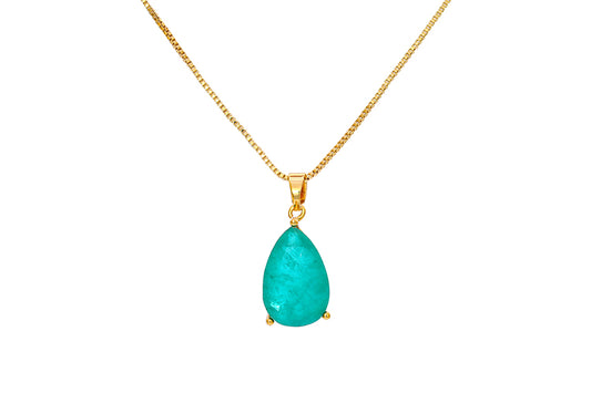 Colar Gota Turquesa 040-49