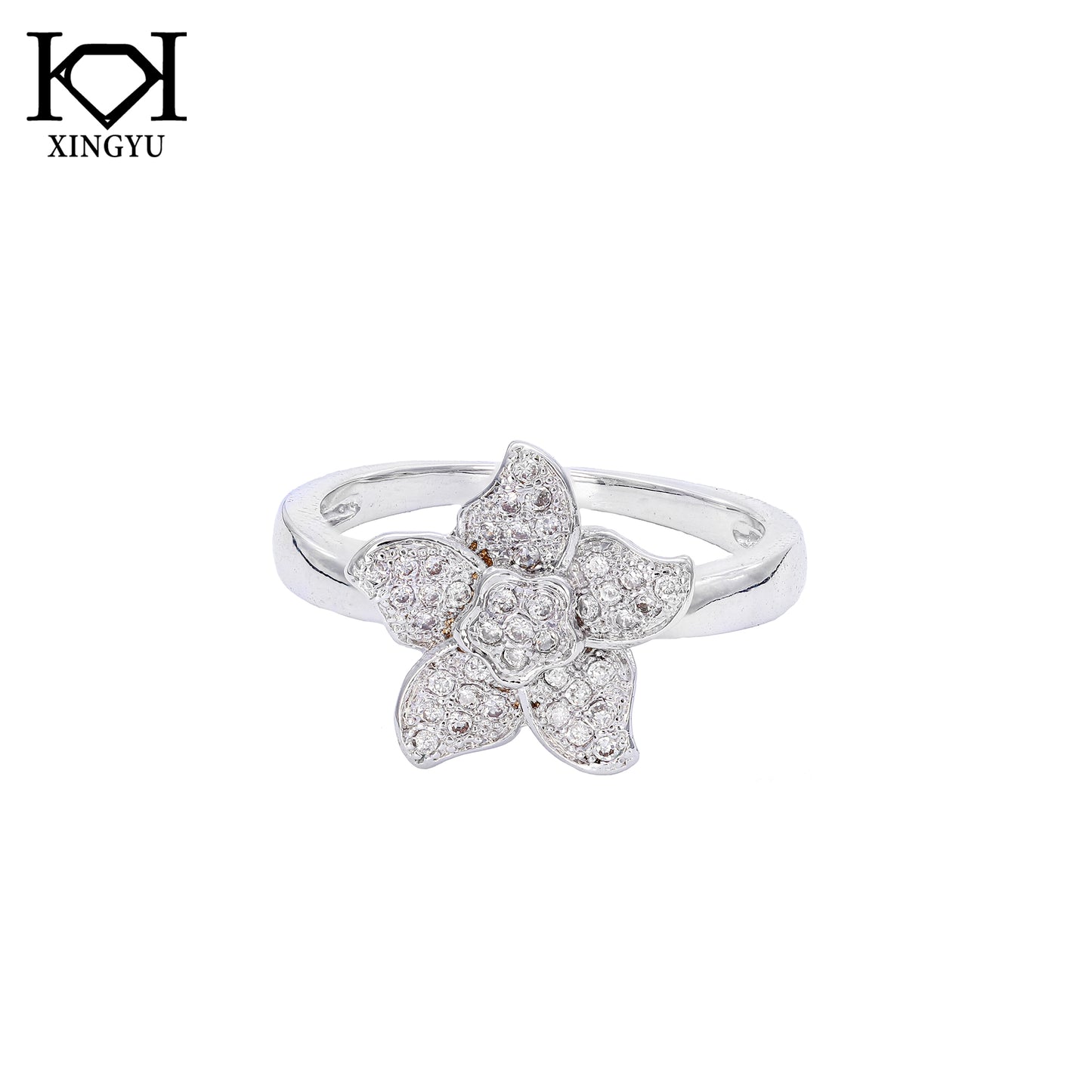 Anel Diamond Flowers XYR101478