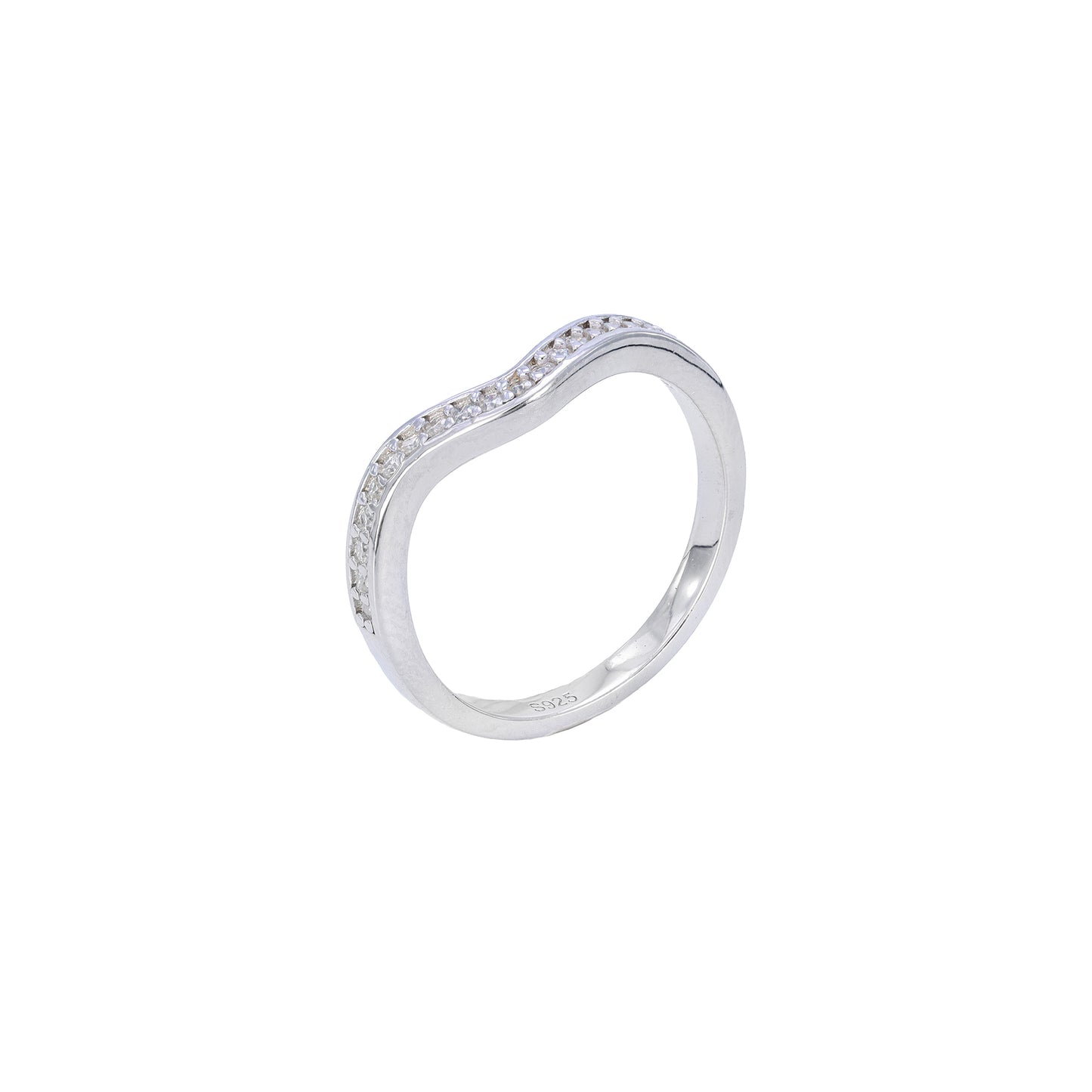 Anel Realeza Prata 925 e Moissanite XYR101496