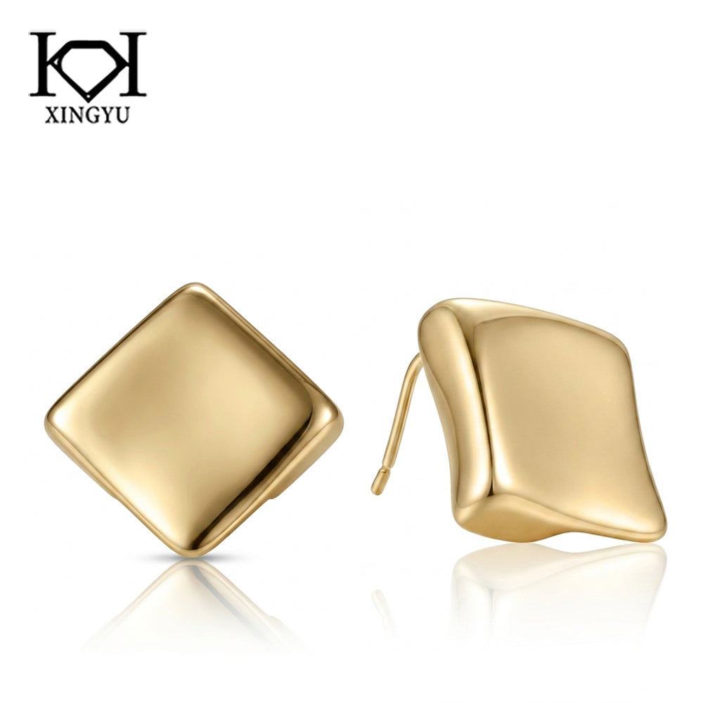 Brincos Quadrados Luxuosos DCG1277
