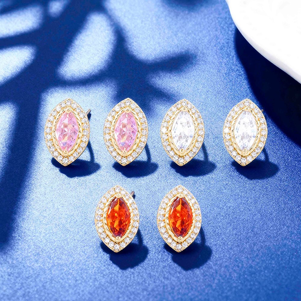 Brincos Gotas Cravejadas Sublime DCG0869