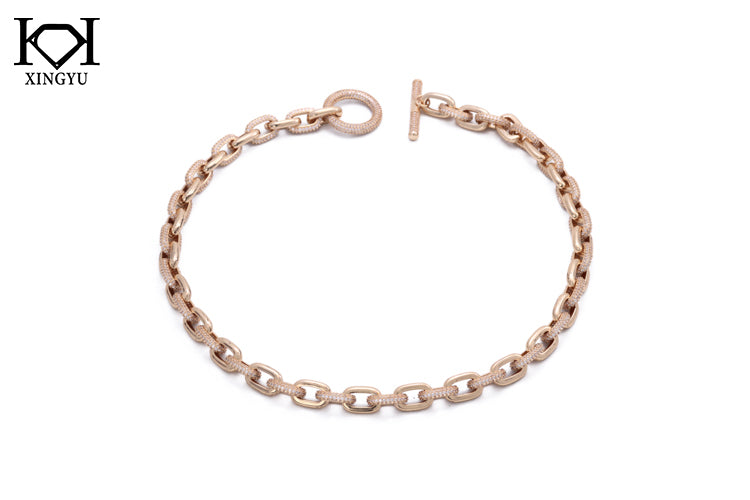 Colar Elos Luxo Perfeito XYN101717