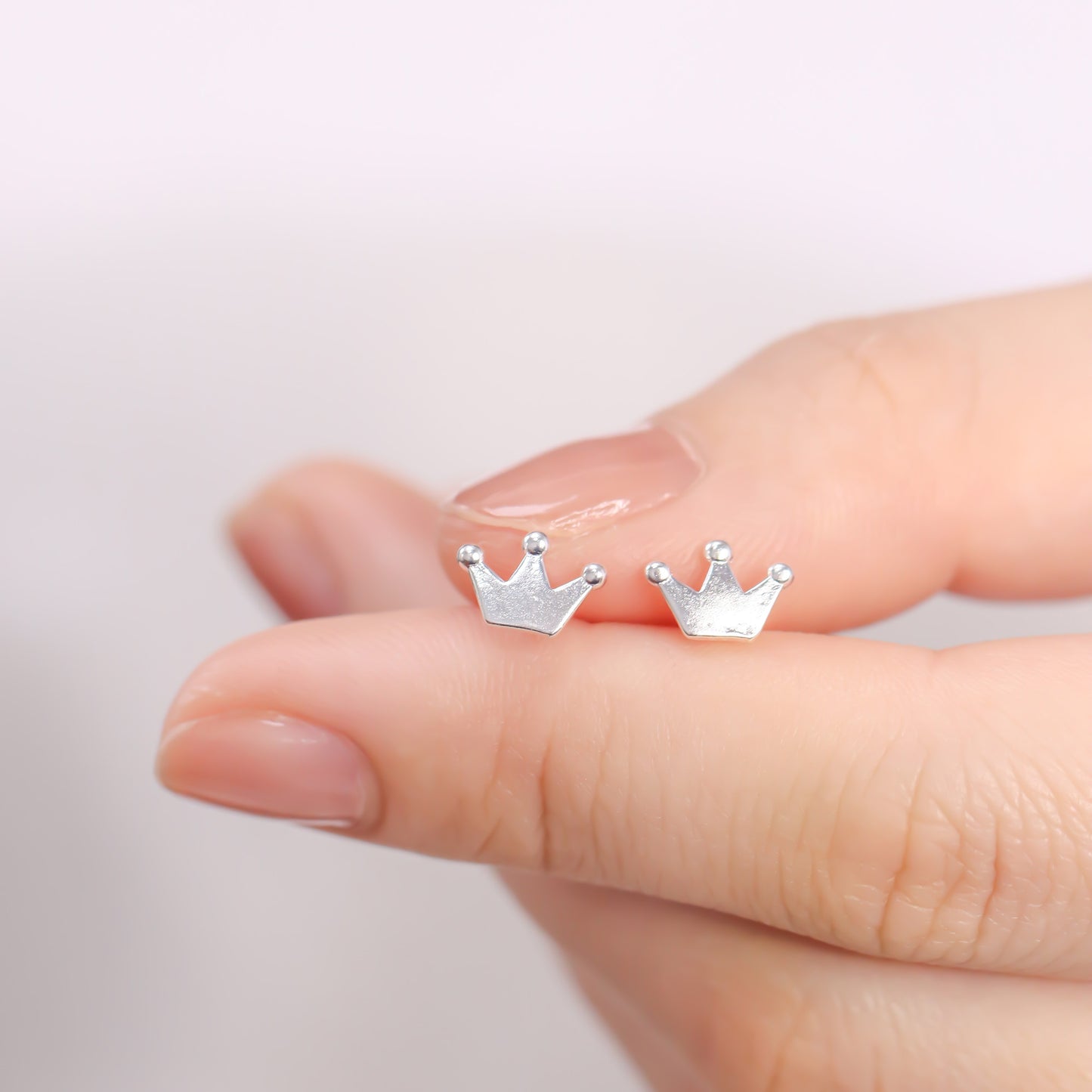 Brinco Infantil - Coroa Lisa