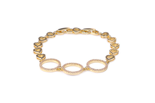 Pulseira aros craveajado DCG0477