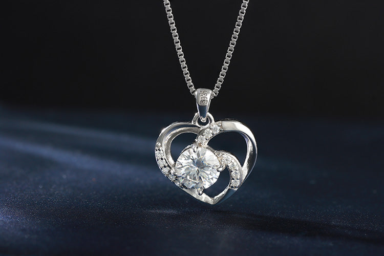 Colar Encanto Prata 925 e Moissanite XYN101333