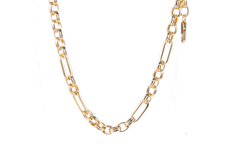 Colar Elos lisos Luxuosos DCG0751