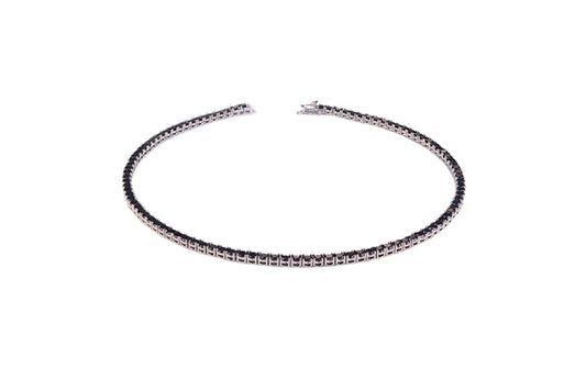 Colar  Riviera  4mm Black  A0027