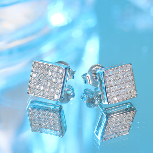 Brincos Encanto Prata 925 e moissanite XYE104916