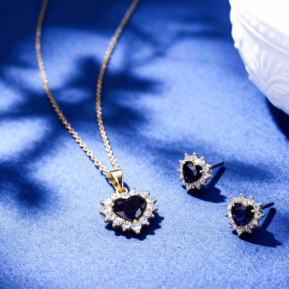 Conjunto Coracao Lapidado DCG0876