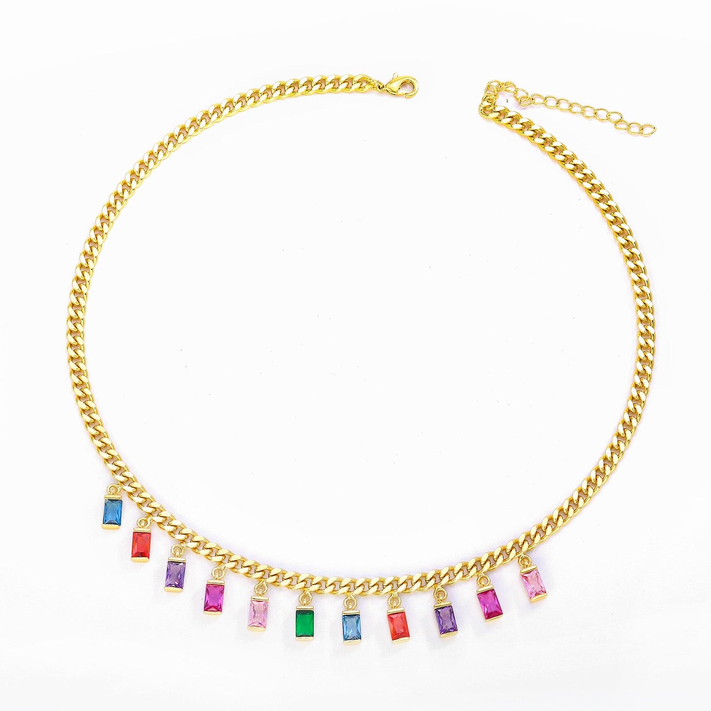 Colar Colorido - XYN101190-1