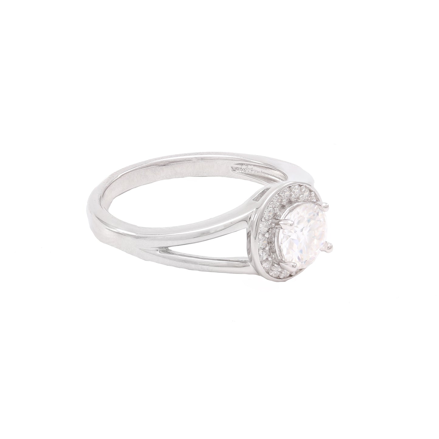 Anel prata 925 e Moissanite krs09459