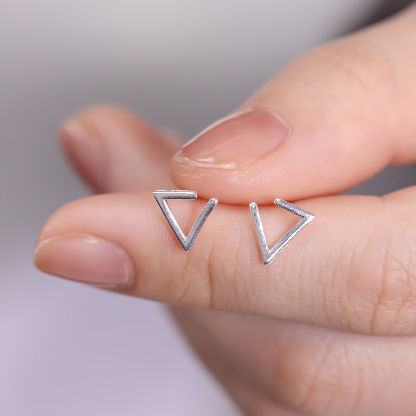 Brinco Infantil - Triangulo Aberto