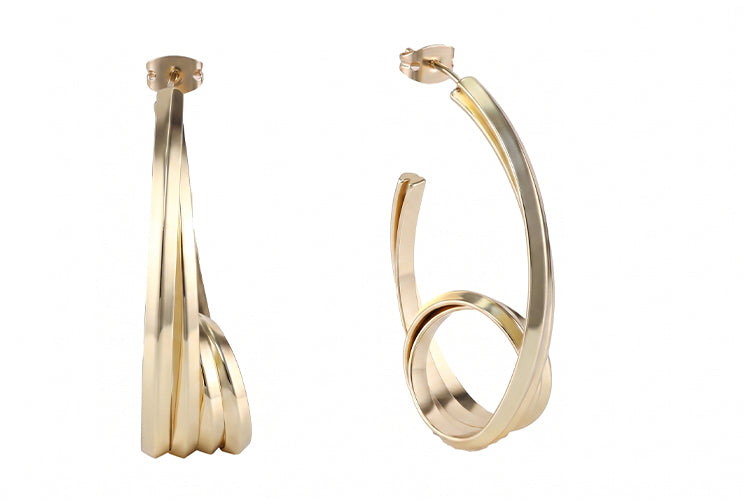 Brincos Design Argola Tripla DCG1610