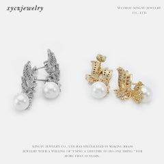 Brinco Chama com Pérola XYE102262