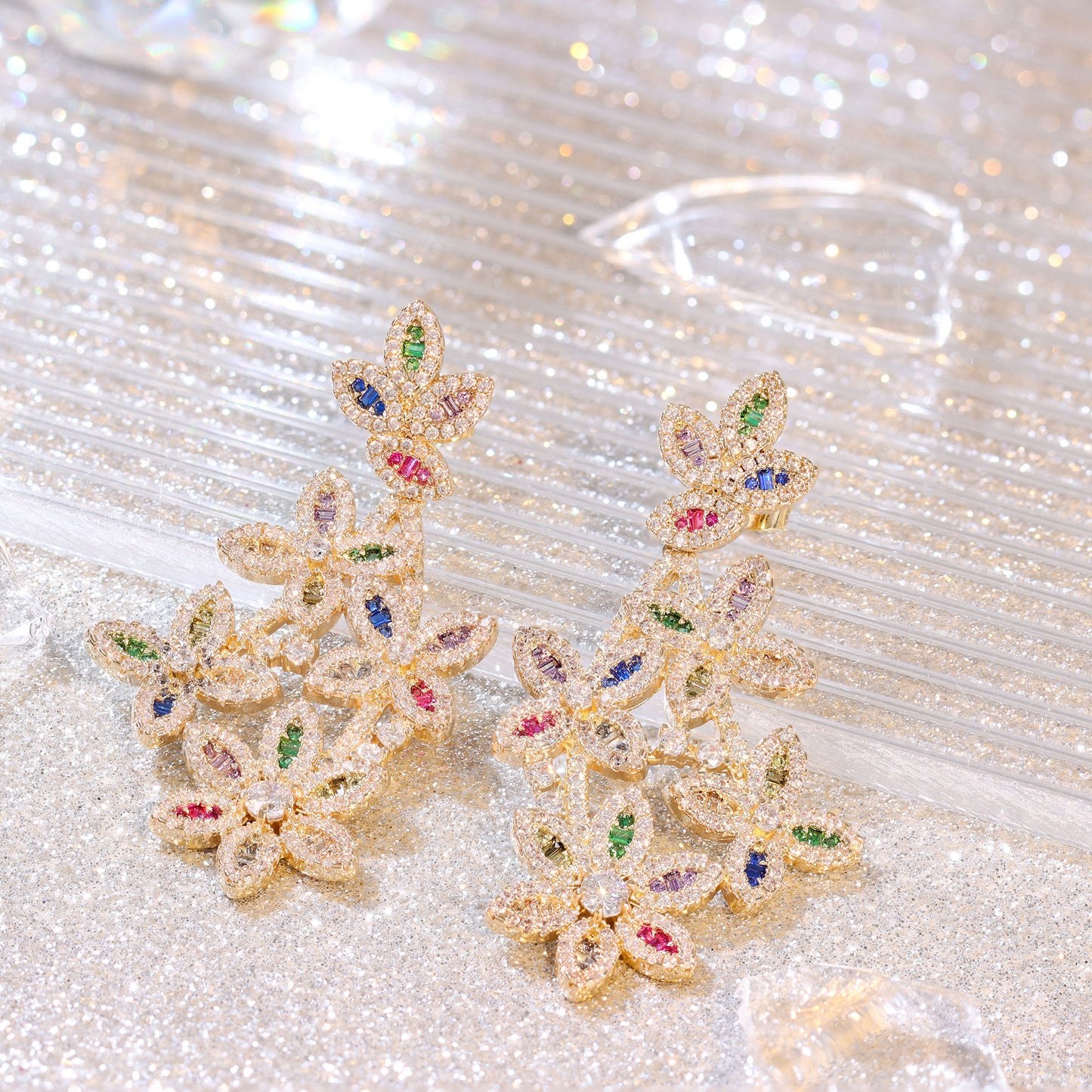 Brinco flores Magnificas  - XYE104906