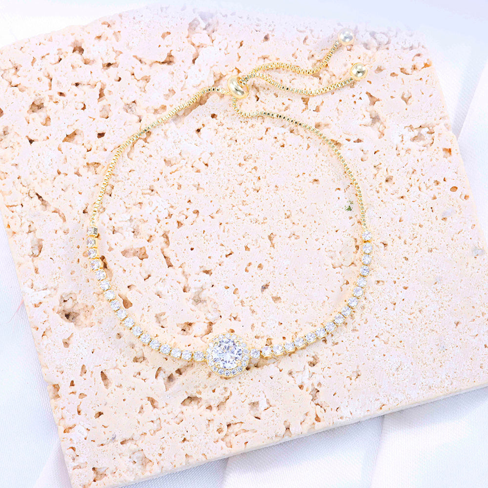 Pulseira Criculo de zirconia DCG0814