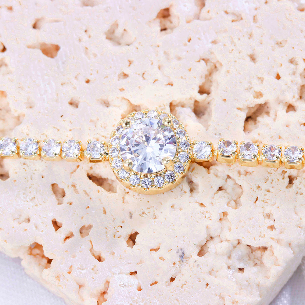 Pulseira Criculo de zirconia DCG0814