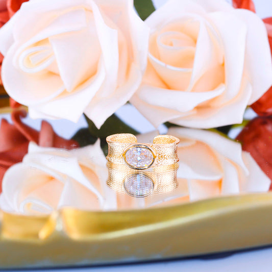 Anel solitario cravacao inglesa DCG0769