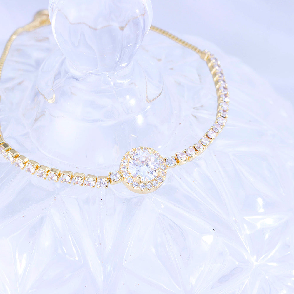 Pulseira Criculo de zirconia DCG0814