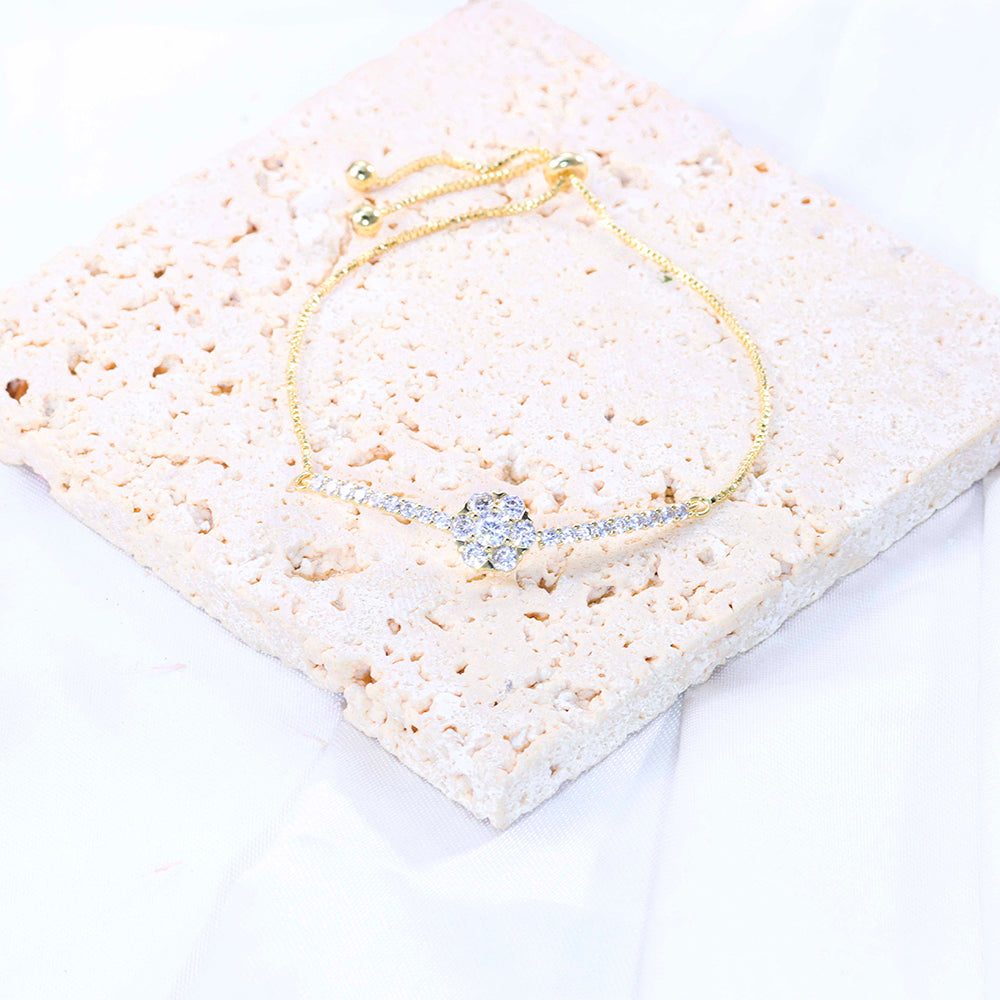 Pulseira flor da sorte DCG0818