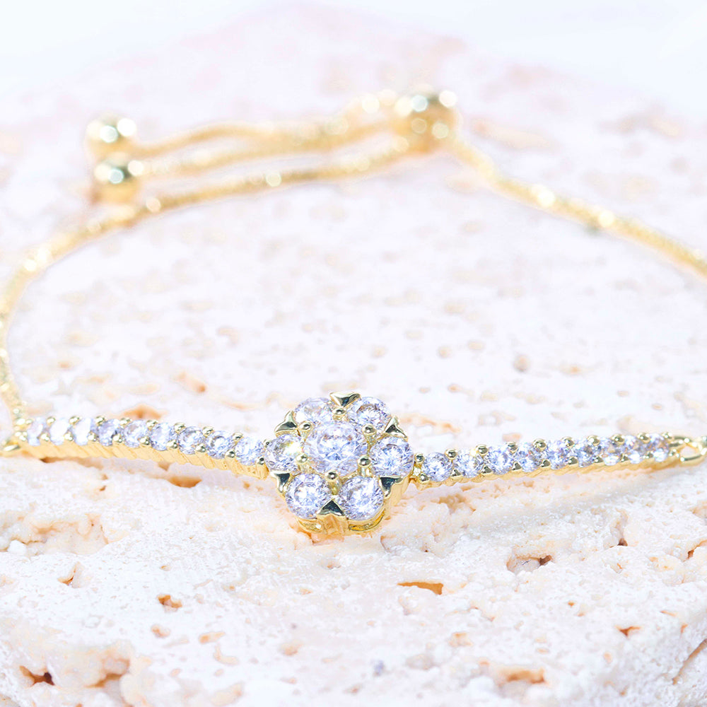 Pulseira flor da sorte DCG0818