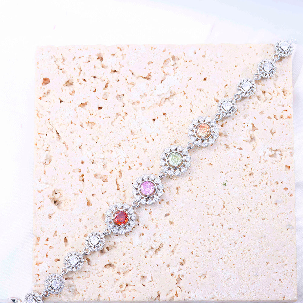 Pulseira Circulos Mix Brilho DCG0862