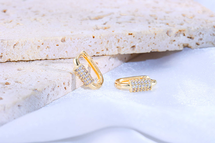 Brincos Argola Quadrada DCG0720