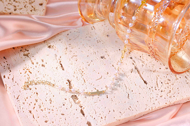 Pulseira Terco perola DCG0667