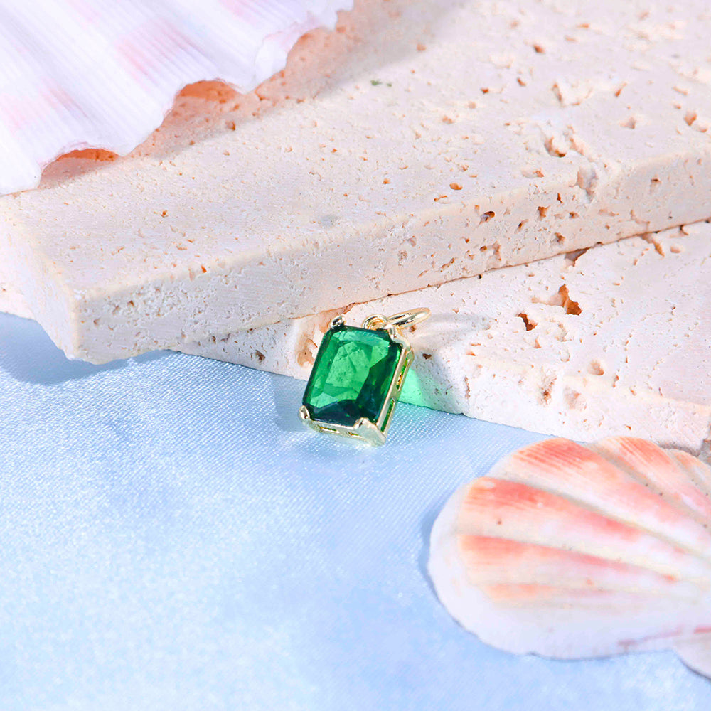 Pingente Esmeralda Lapidada DCG0672