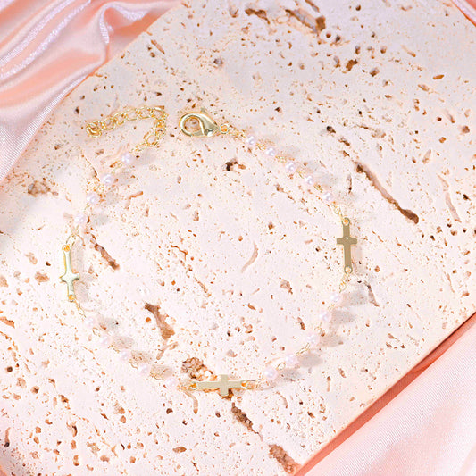 Pulseira Terco perola DCG0667