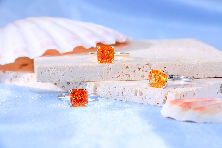 Anel Solitario  Alto Carbono DCG0701