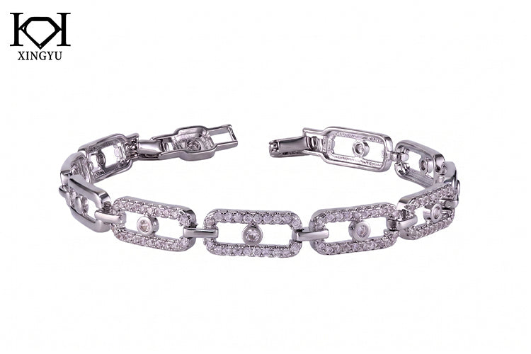 Pulseira Elos Ovais inspiracao DCG1656