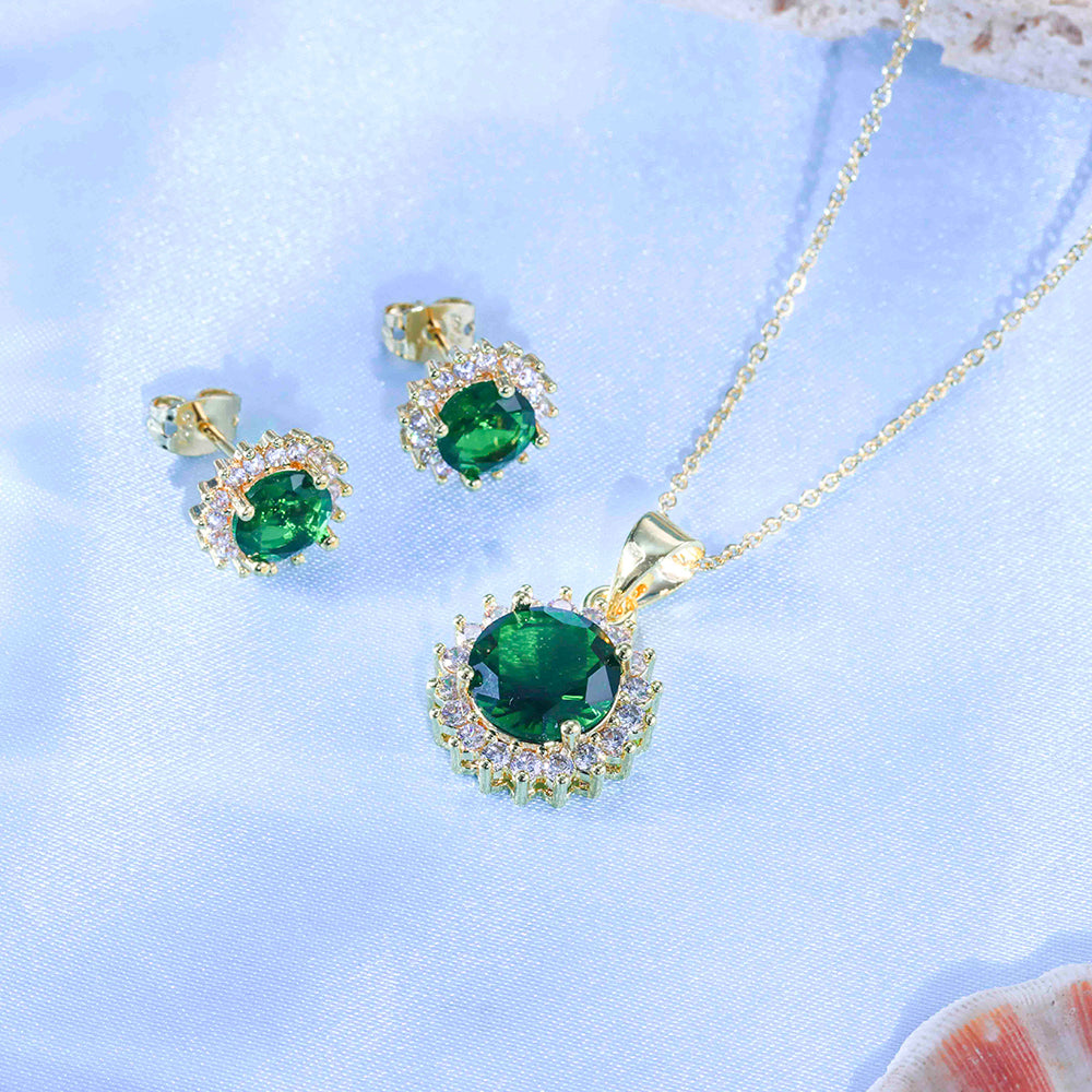 Conjunto Luxo Esmeralda DCG0706