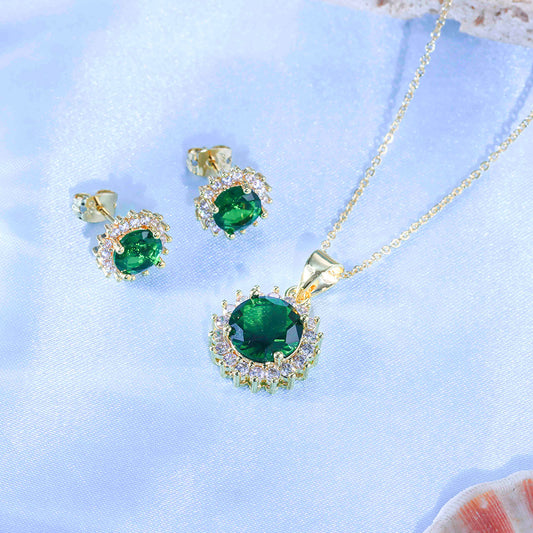 Conjunto Luxo Esmeralda DCG0706