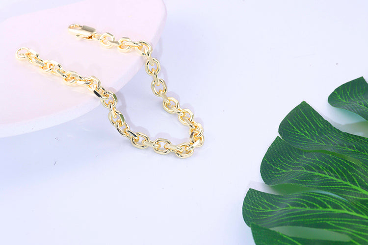 Pulseira elos lisos DCG0643