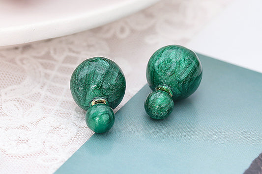 Brinco Esferas duplas  - XYE104295   新款