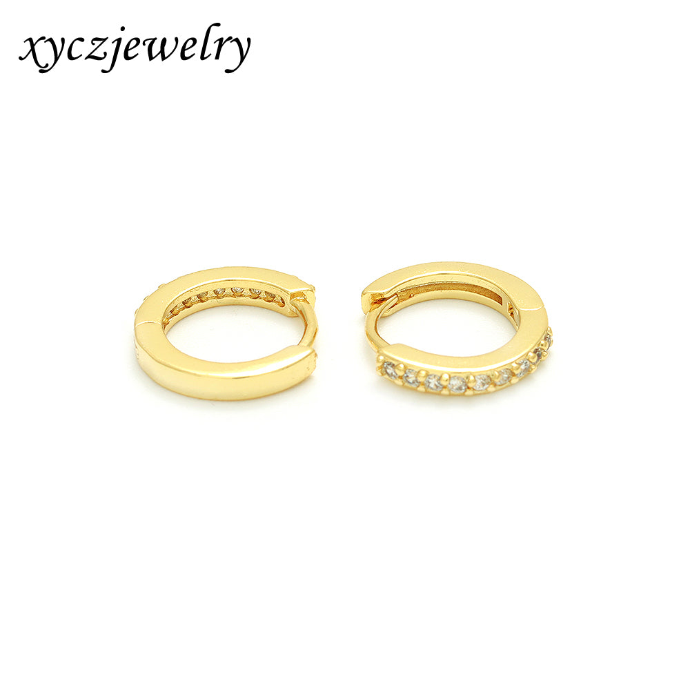 Brincos Argolinhas cravejadas XYS101097