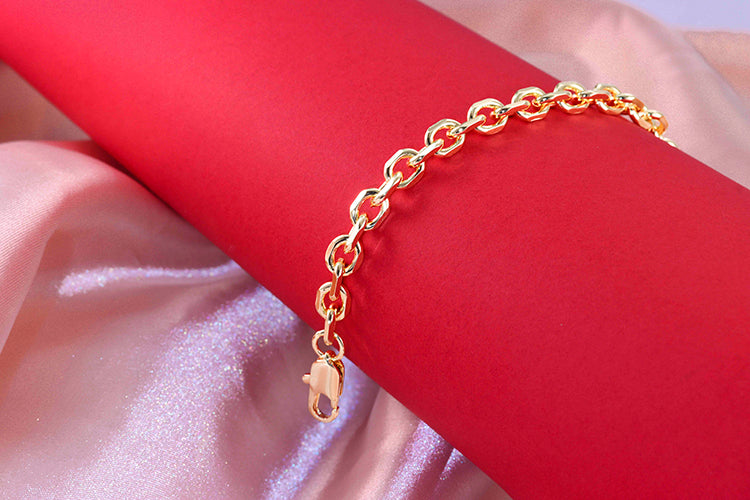 Pulseira elos lisos DCG0643
